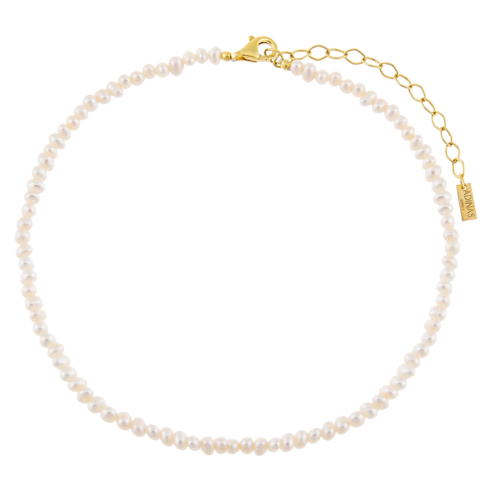 Tiny Pearl Anklet