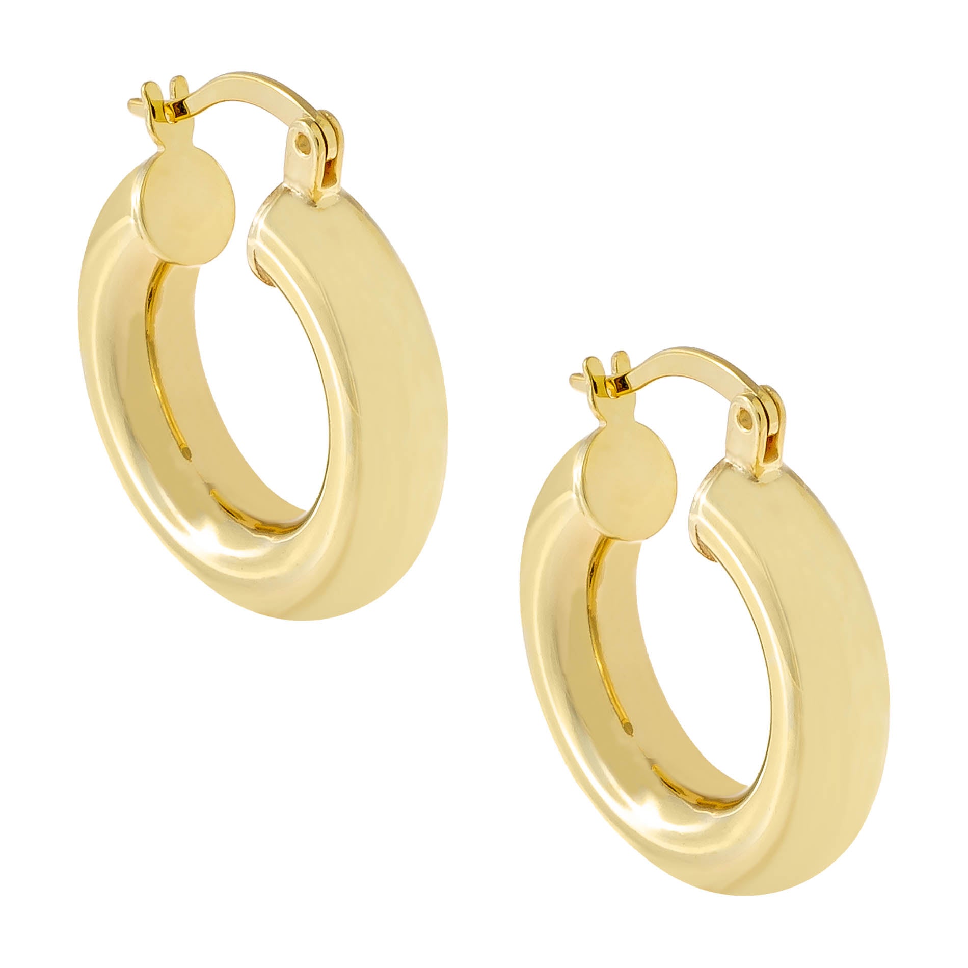 Adina's Chunky Hollow Hoop Earring