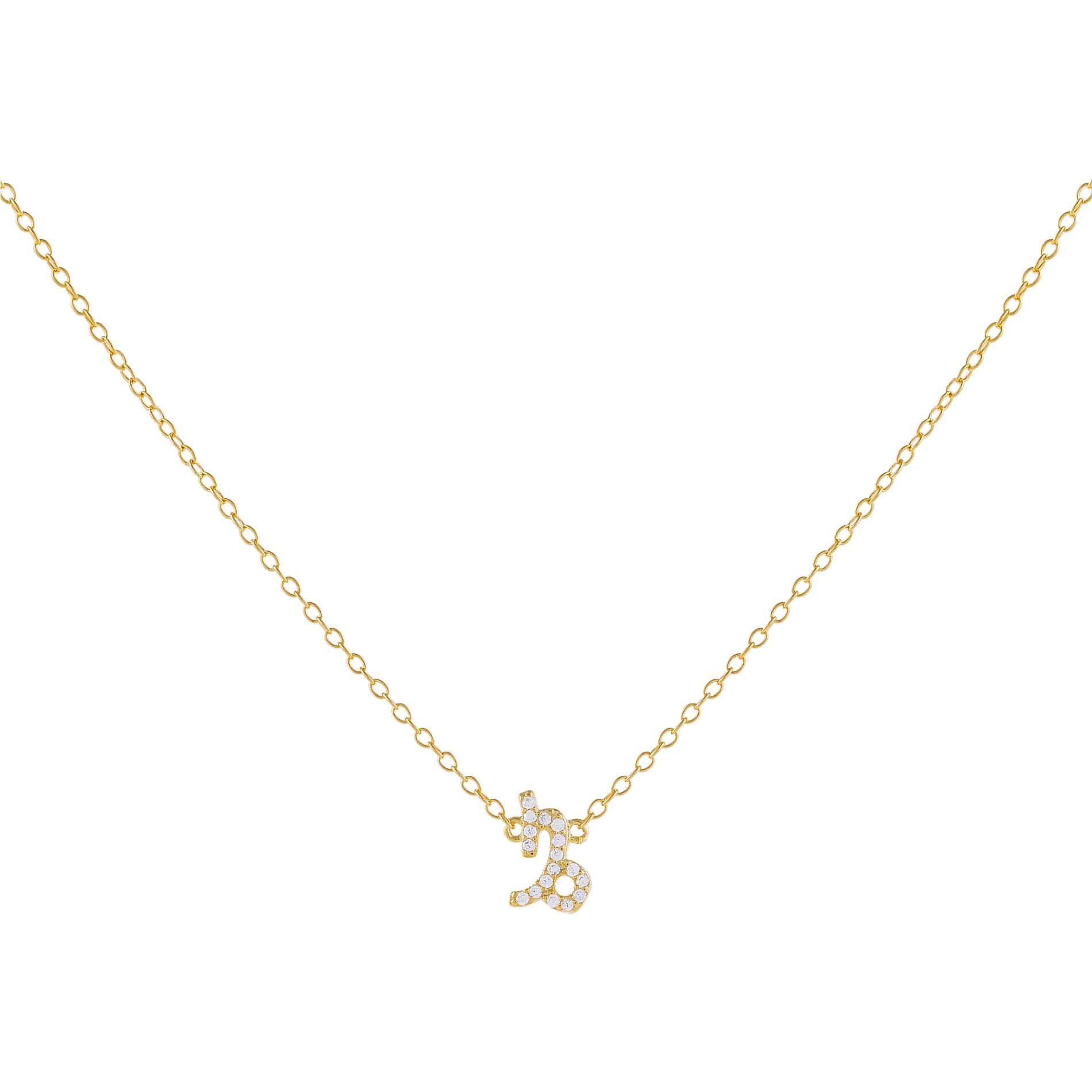 Pave Zodiac Necklace