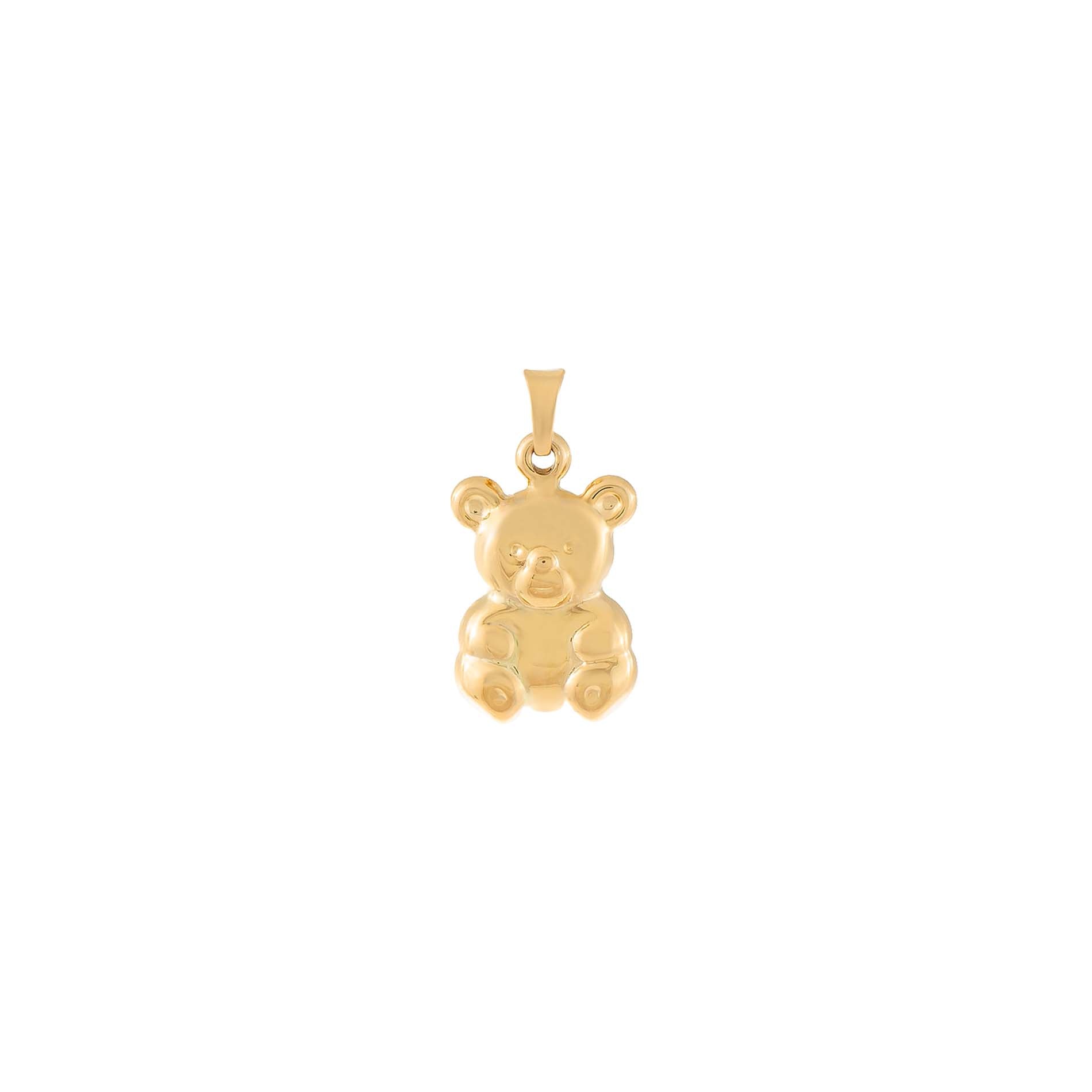 Teddy Bear Charm 14K