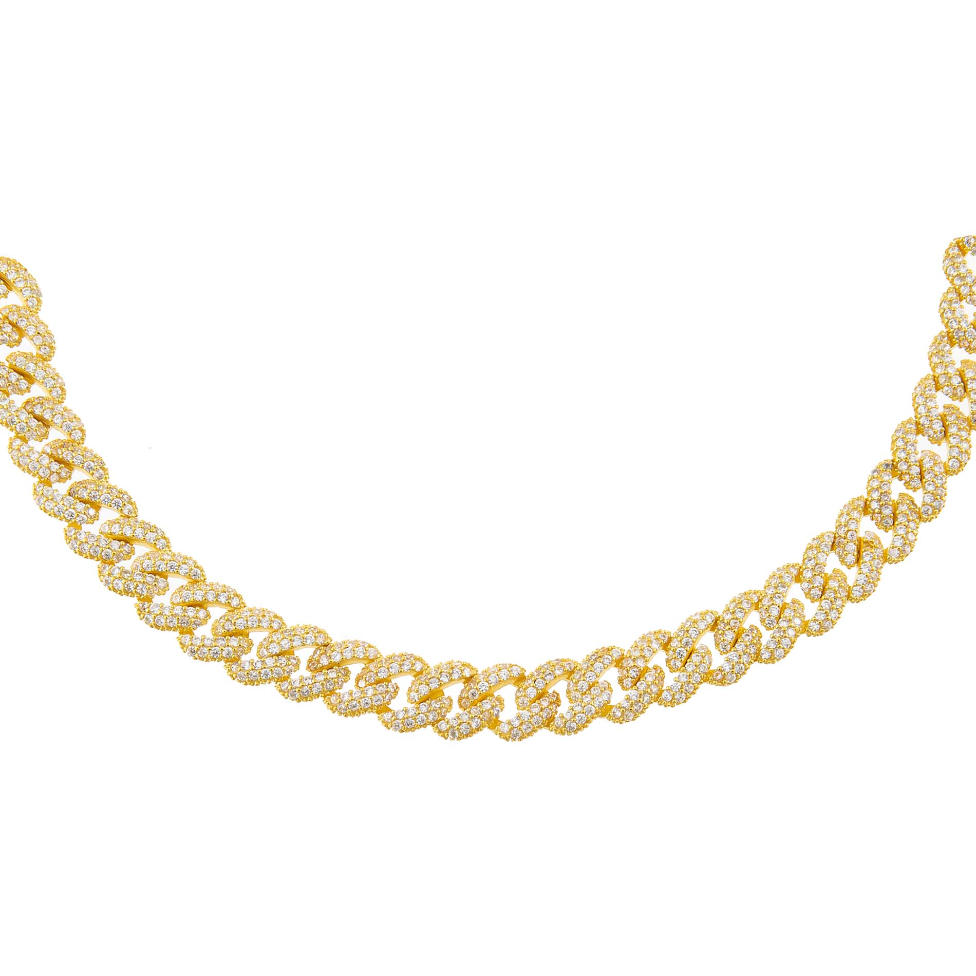 Pave Chain Link Choker