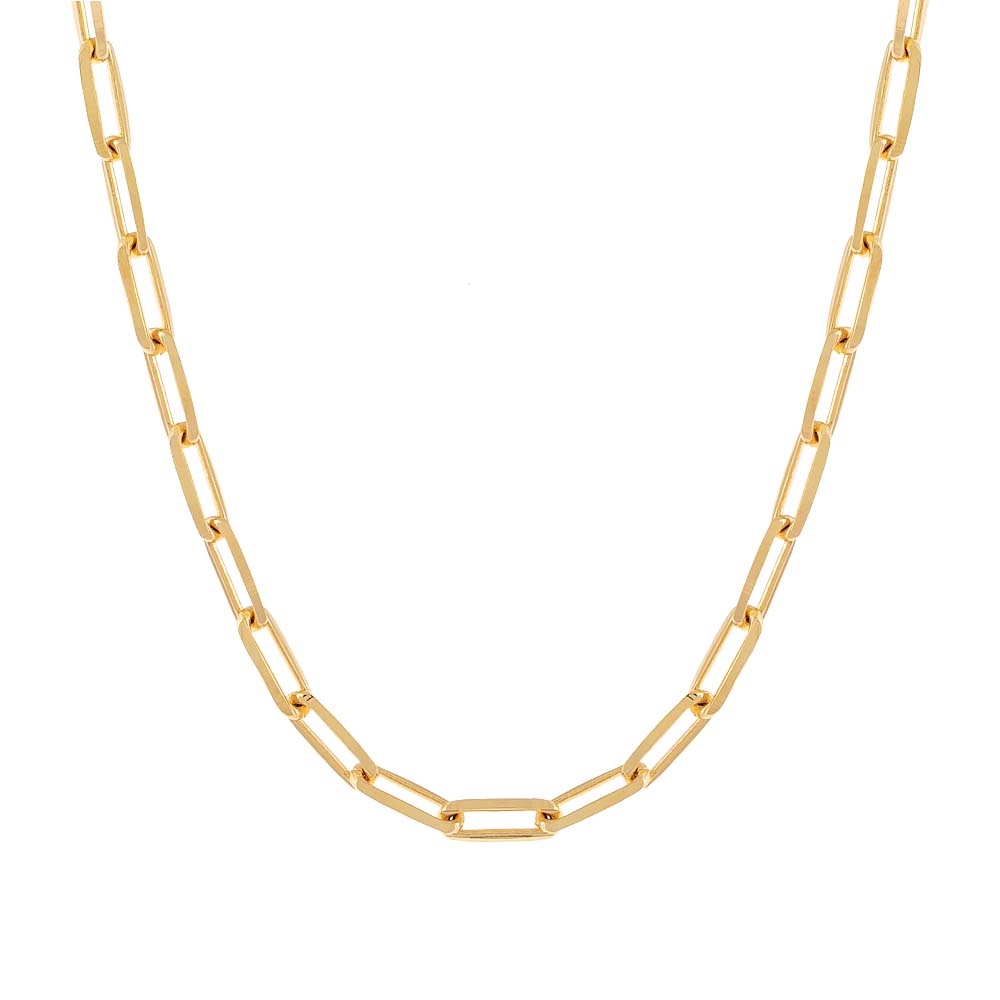 Large Paperclip Link Necklace